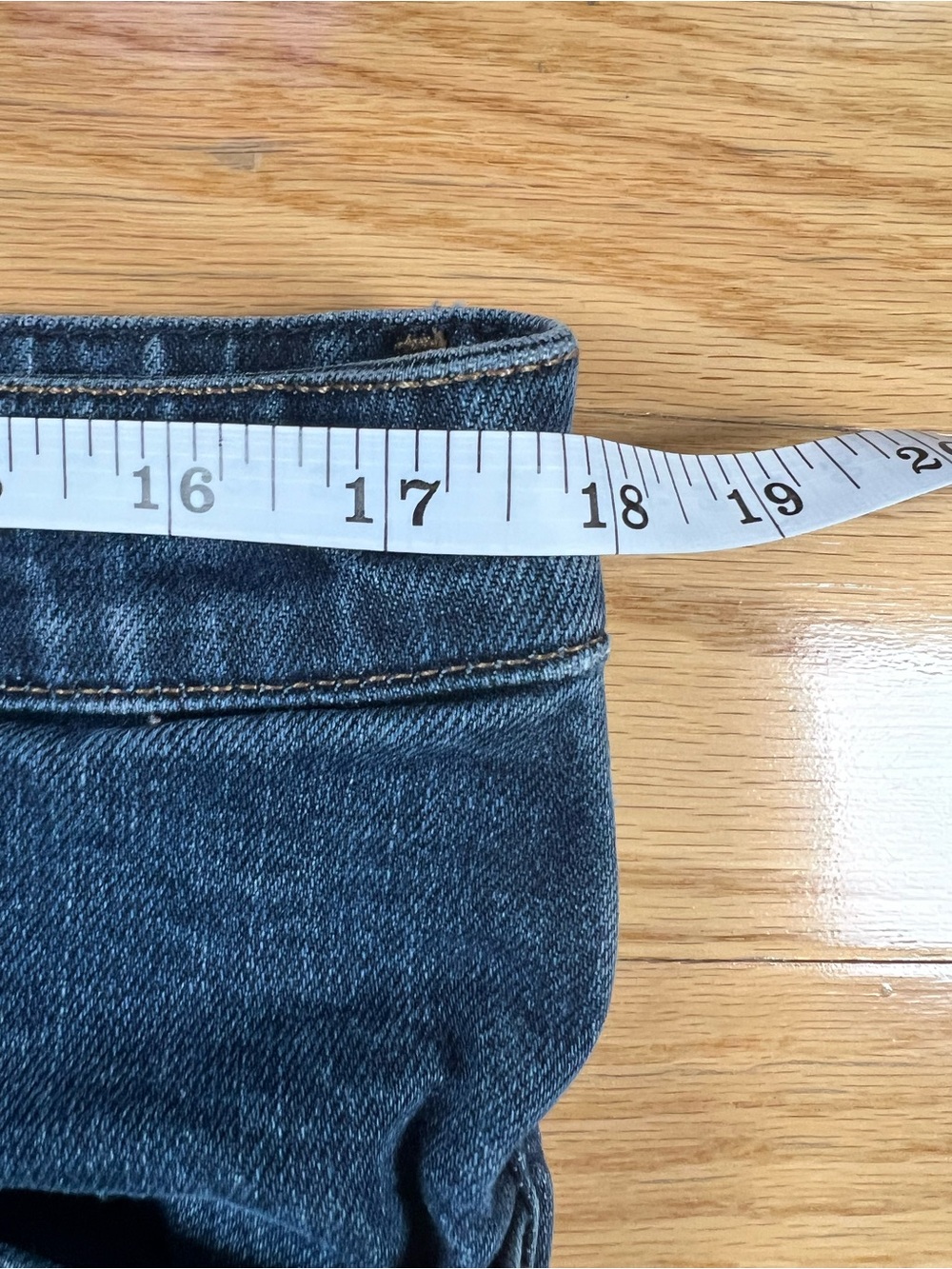 BOSS Hugo Boss Candiani Italian Stretch Straight Leg Blue Jeans 36x32 - Picture 14 of 15